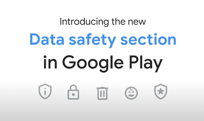 Use the Data safety section